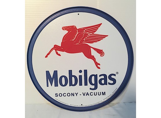 Round Mobil Sign