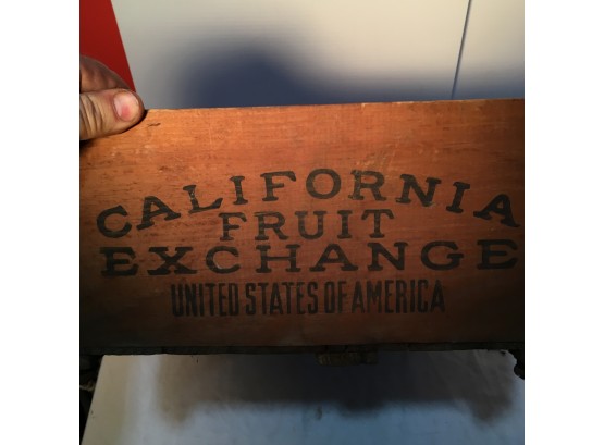 Antique Wooden Fruit  Box