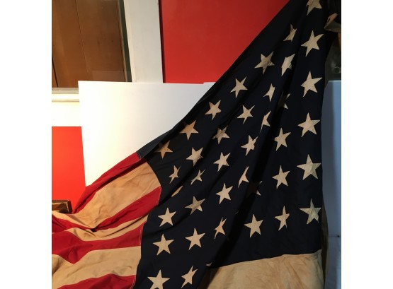Vintage/antique Large 48 Stars  US Flag