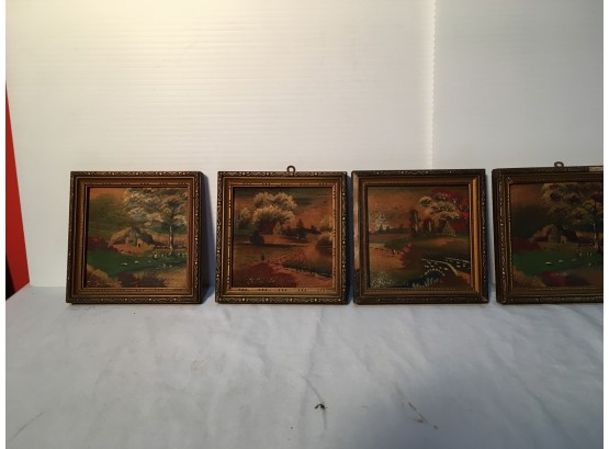 Four Miniature Paintings