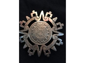 Sterling Silver Mexican Pin
