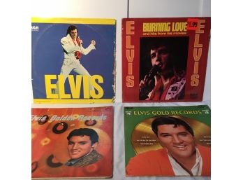 Four Elvis Lp Records