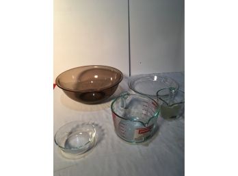 Group Of Pyrex Glassware