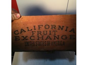 Antique Wooden Fruit  Box