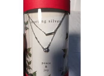Sterling Silver Necklace - New