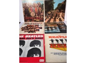 Six Beatles Records