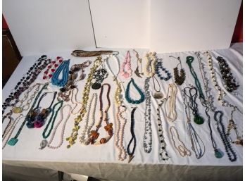 Huge Lot Of Custom Jewelry Necklaces