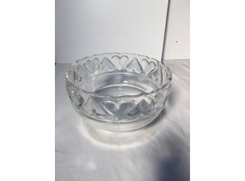 Large Nice Tiffany And Co Crystal Bowl