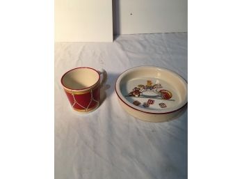 Tiffany & Co  Child Bowl And Mug