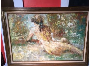 Large Nude Oil Painting