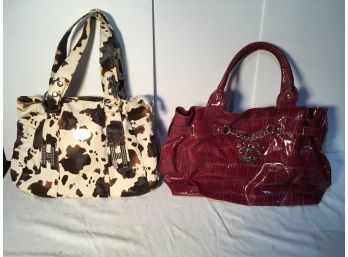 Two Designer Style Handbags (dolce & Gabbana + Chanel )