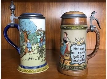Two Collectible Steins