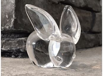 Steuben Glass Bunny