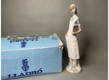 Lladro Porcelain Figurine, Nurse, #4603, Original Box