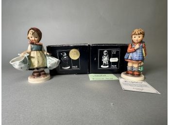 Hummel Figurines, #175 & 486, Mothers Darling & I Wonder