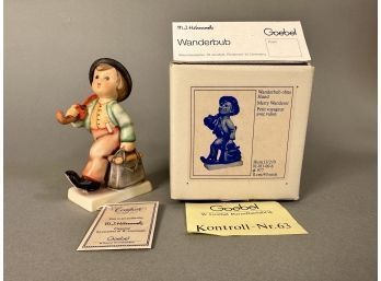 Hummel Figurine, #11 2/0,  Merry Wanderer, Original Box