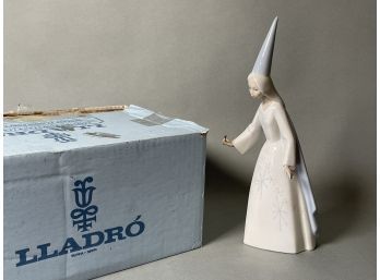 Lladro Porcelain Figurine, Fairy Godmother, #4595, Original Box