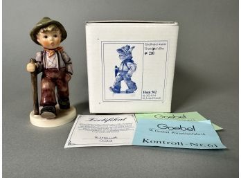Hummel Figurine, #562, Grandmas Boy, Original Box