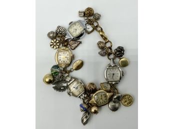 Beautiful Hand Crafted Ladies Vintage Watch Bracelet