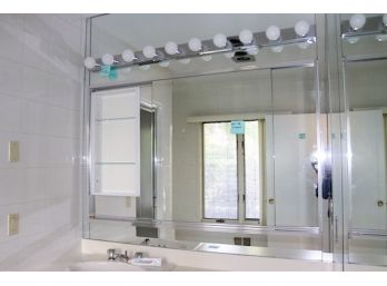 A 2 Door Sliding Mirror Medicine Cabinet - Bath 5