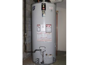 A 75 Gallon Bradford White Hot Water Tank