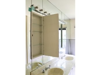 A Pair Of Mirrored Medicine Cabinets - Bath 3