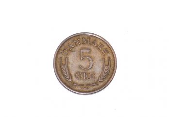1964 Danmark 5 Ore Coin