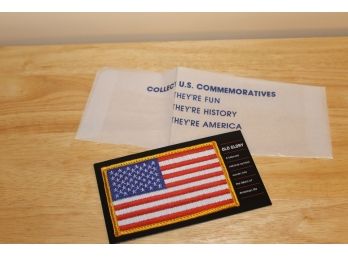 Commemorative Stamp Book - Old Glory With 37 Cent Stamps