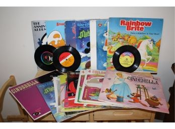 Collection Of Over 20 Children's LP Albums