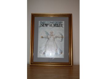 'The New Yorker' Cover Art Print Featuring The Pope - Nicely Framed
