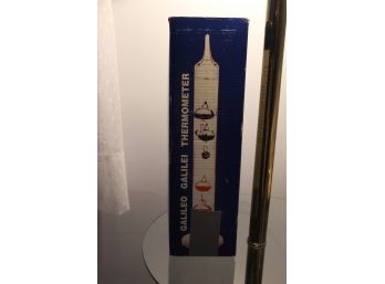 Galileo Glass Thermometer In Box