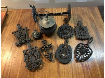 Cast Iron Lot ~ Trivets & So Much More ~
