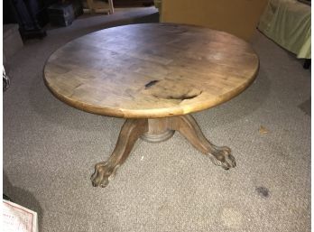 Awesome Antique Claw Foot Coffee Table