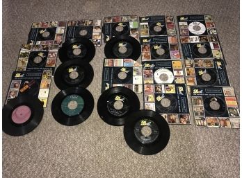Lot Of 45 Records ~ 21 Included Featuring Keely Smith, Pat Boone & More