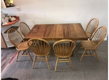 Kitchen Table & Six Chairs