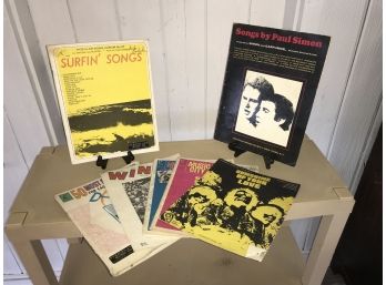 Vintage Awesome Sheet Music ~ Paul Simon, Beach Boys, Etc...~