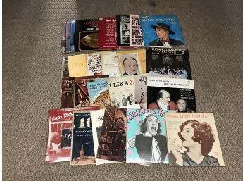 Album Lot ~ 25 Included ~ Martha Raye, Bob Scobey, Bing Crosby & More