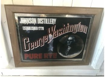 Johnson Distillery Advertising Mirror