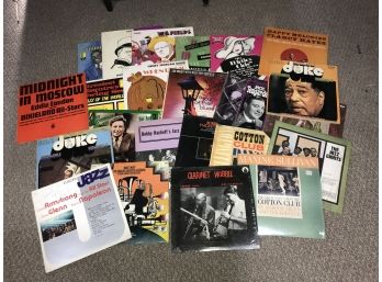 Album Lot ~ 24 Included ~  Lots Of Jazz & WC Fields