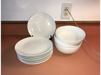 Everyday White Dishes ~ Bowls & Lunch Plates ~