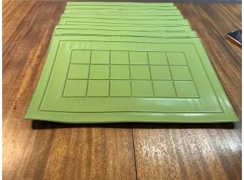 Set Of Eight Mid Century Placemats