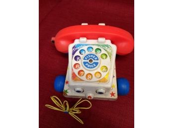 60s Fisher Price Telephone Pull Toy