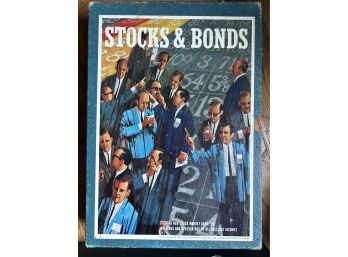 Rare 1964 Stocks & Bonds Board Game
