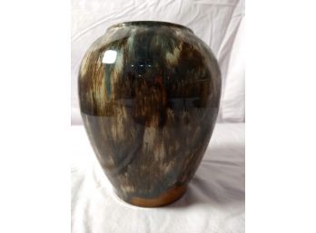 Clay Vase Multicolor Earthtone