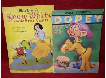 2 Vintage Disney Books 1938