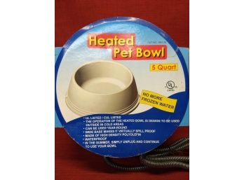Heated Pet Bowl