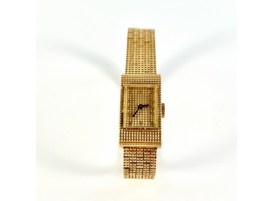 A 1950s Boucheron - Paris - 18k Gold Watch