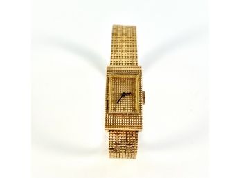 A 1950s Boucheron - Paris - 18k Gold Watch