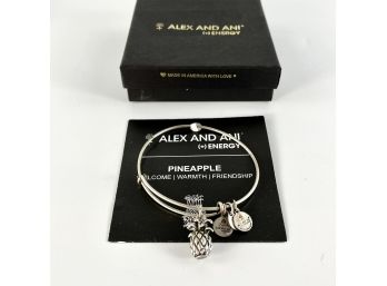 An Alex & Ani Gift Bracelet - NIB - With Pineapple Charm