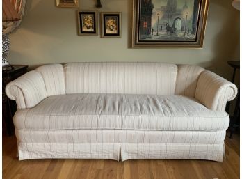 Huffman-Koos Curved Back Sofa (two Of Two)